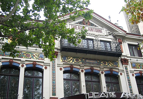 theatres in paris. TheatreAntoineParis.jpg